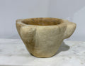 French Hand Carved Stone Mortar