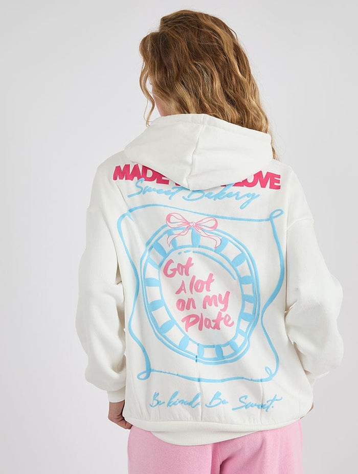 A Lot On My Plate Hoodie Hoodies & Sweatshirts Skinnydip London