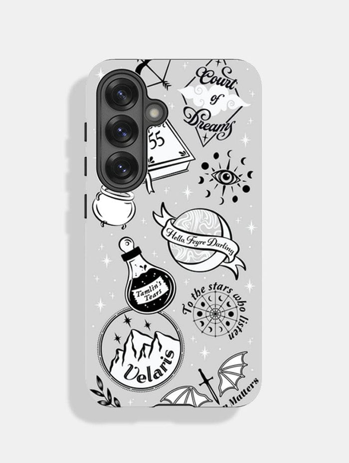 ACOTAR Sticker Ultra Protective Android Case Phone Case Skinnydip London