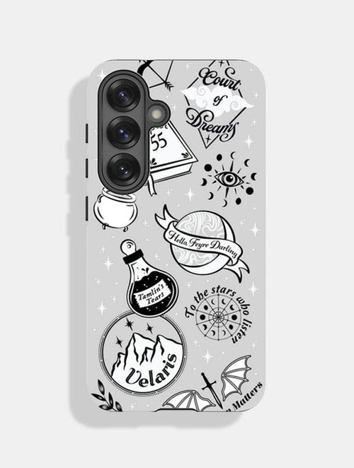 ACOTAR Sticker Ultra Protective Android Case Phone Case Skinnydip London