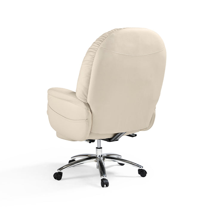 Amity Adjustable Height Computer Chair/Office Chair and Caster Wheels With Retractable Footrest