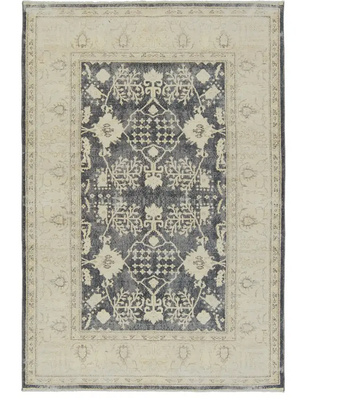 Angora Dk Slate Boheme Rug 4x6 BOH24