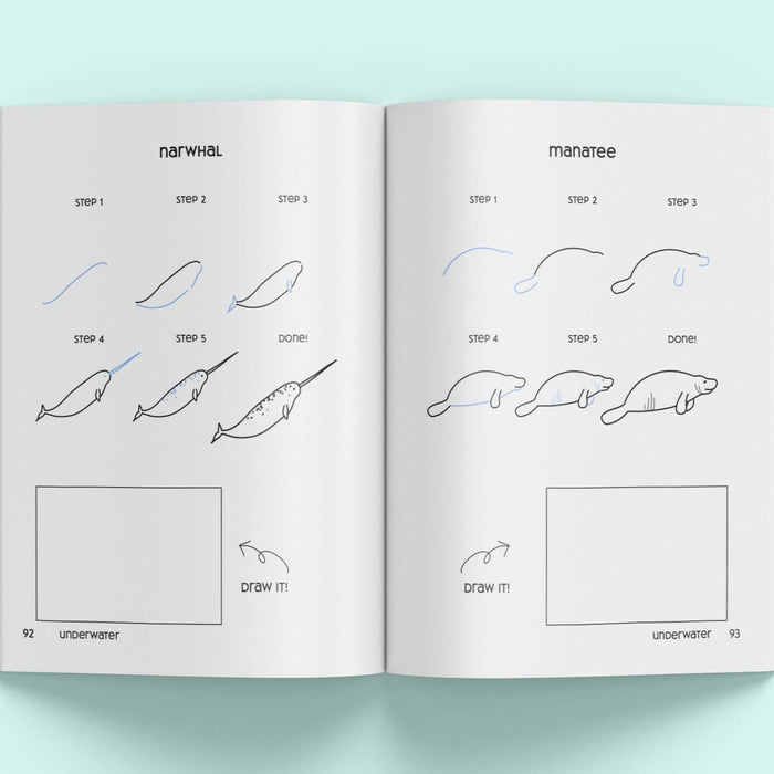 Animal Line Drawing by Peggy Dean | The Pigeon Letters
