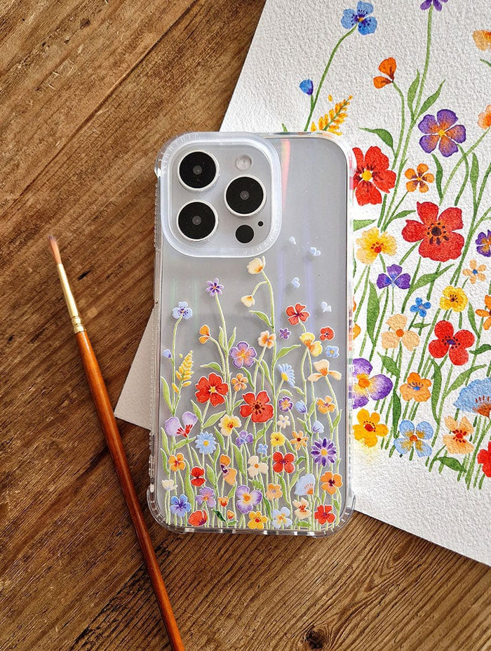 Anna Lau x Skinnydip Floral Haze Shock iPhone Case Phone Cases Skinnydip London
