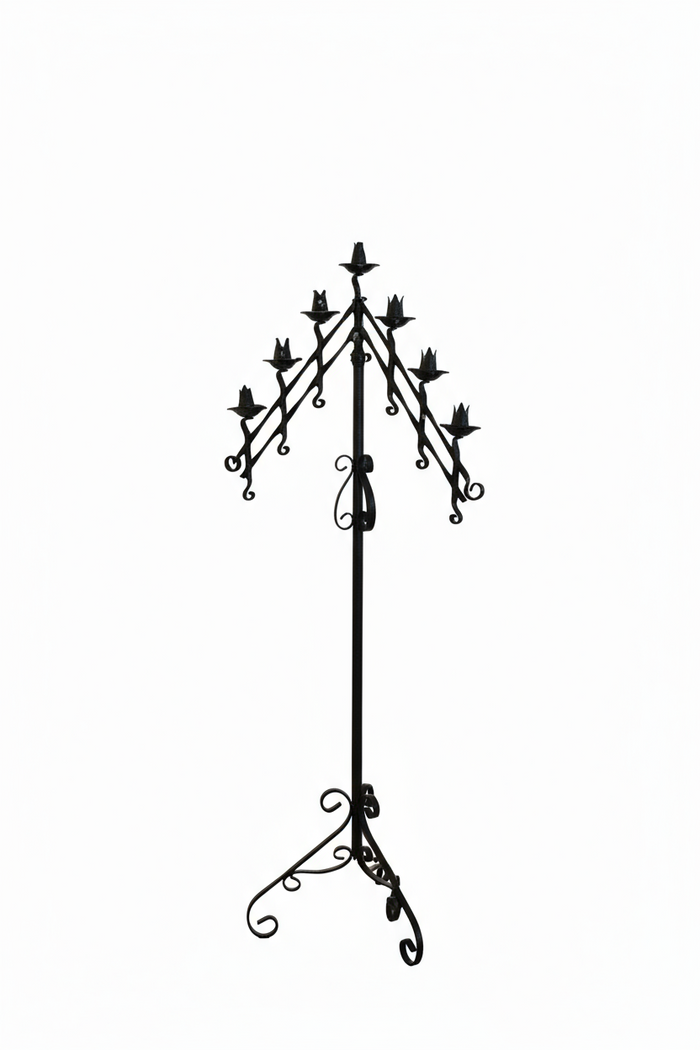 Antique Metal Candelabra