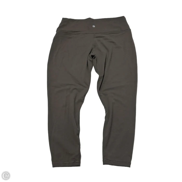 Athletic Capris By Athleta In Brown, Size: Xl
