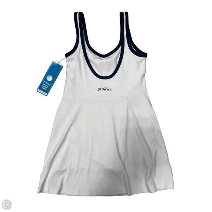 Athletic Dress By Athleta In White, Size: M