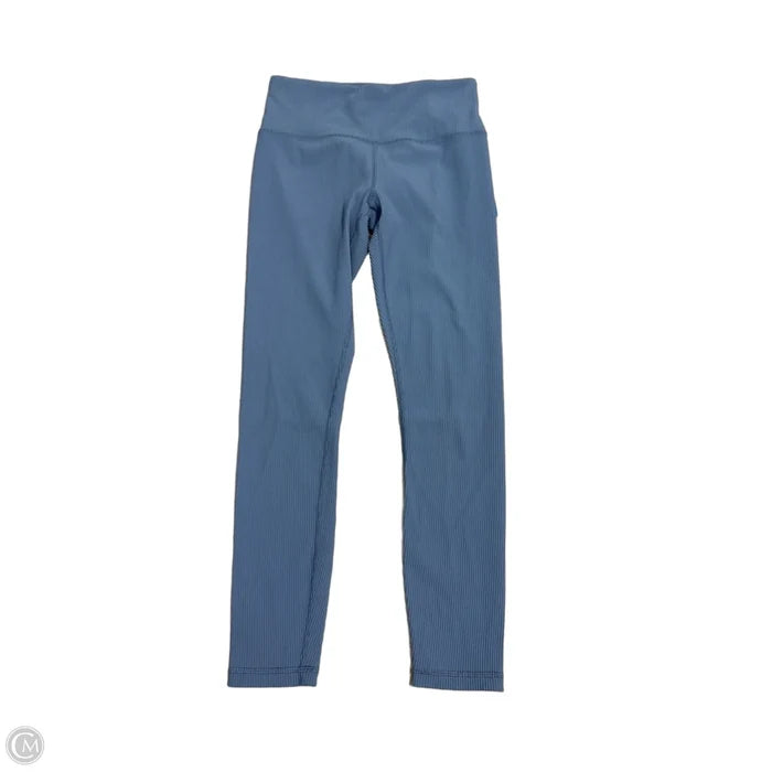 Athletic Leggings By Athleta In Blue, Size: M