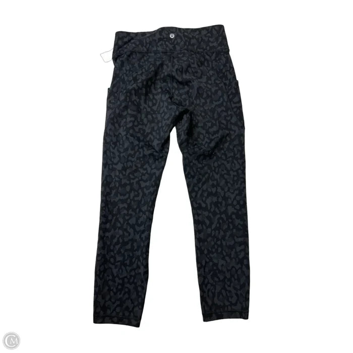 Athletic Leggings By Lululemon In Animal Print, Size: M