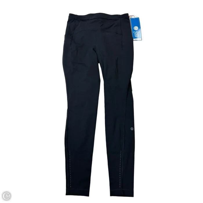 Athletic Leggings By Lululemon In Black, Size: M