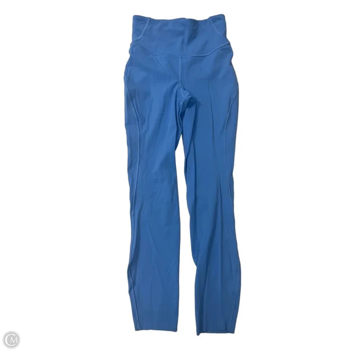 Athletic Leggings By Lululemon In Blue, Size: 2