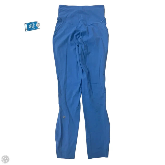 Athletic Leggings By Lululemon In Blue, Size: 2