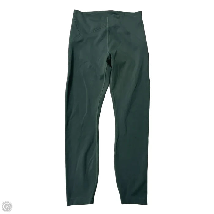Athletic Leggings By Lululemon In Green, Size: M