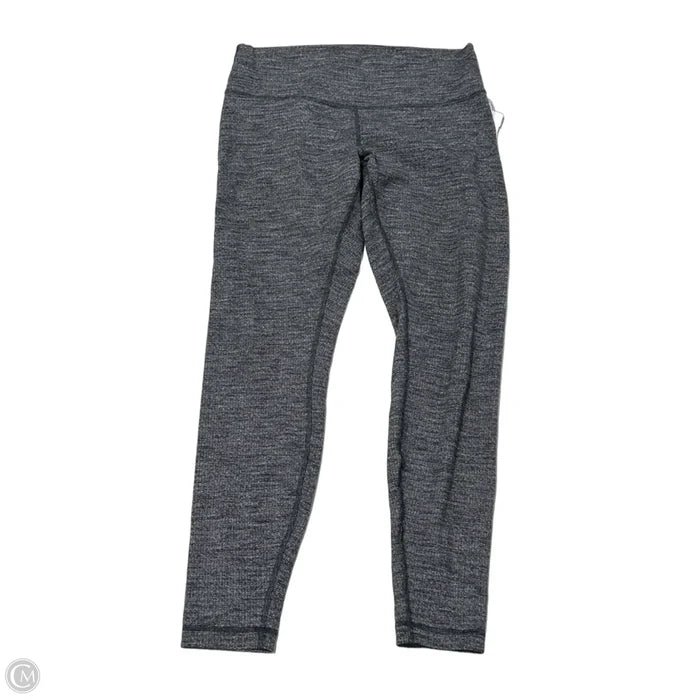 Athletic Leggings By Lululemon In Grey, Size: L