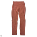 Athletic Leggings By Lululemon In Orange, Size: S