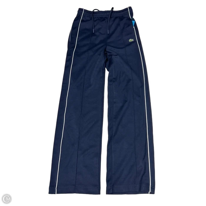 Athletic Pants By Lacoste In Navy, Size: Xs