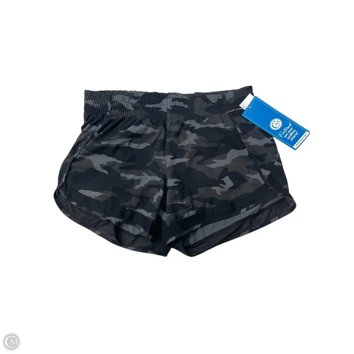 Athletic Shorts By Athleta In Camouflage Print, Size: M