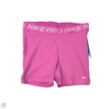 Athletic Shorts By Nike In Pink, Size: 1x