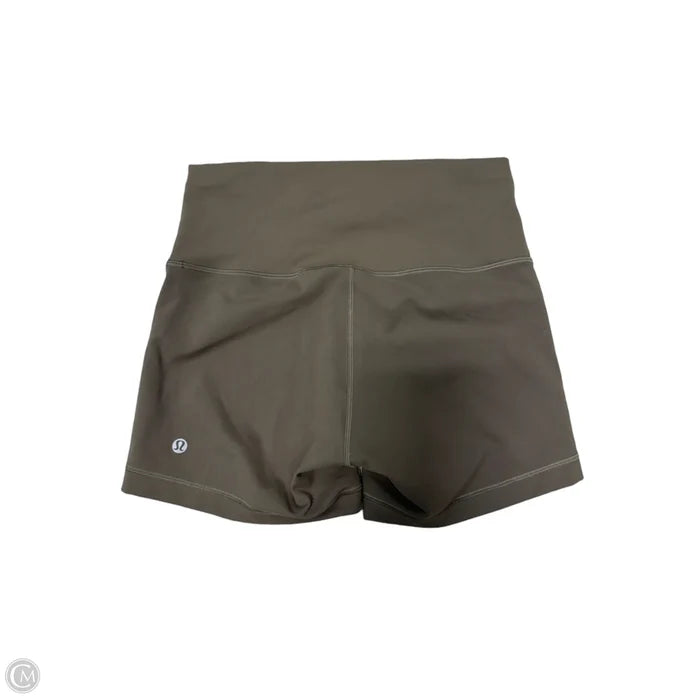 Athletic Shorts By Lululemon In Brown, Size: S