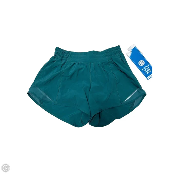 Athletic Shorts By Lululemon In Green, Size: 6