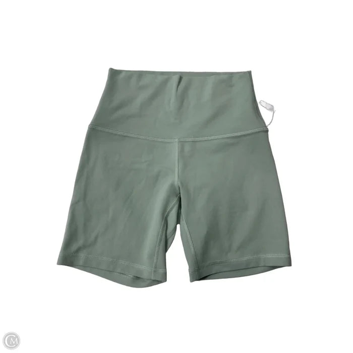 Athletic Shorts By Lululemon In Green, Size: S