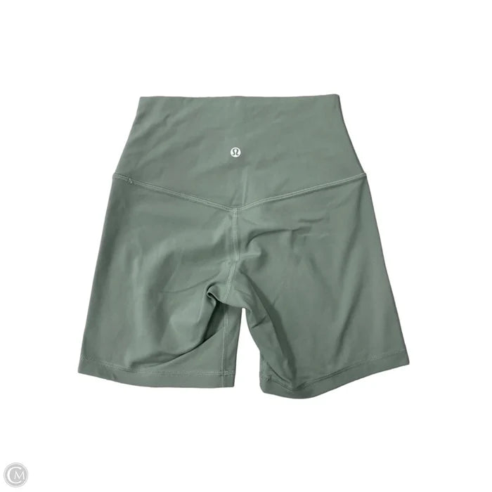 Athletic Shorts By Lululemon In Green, Size: S