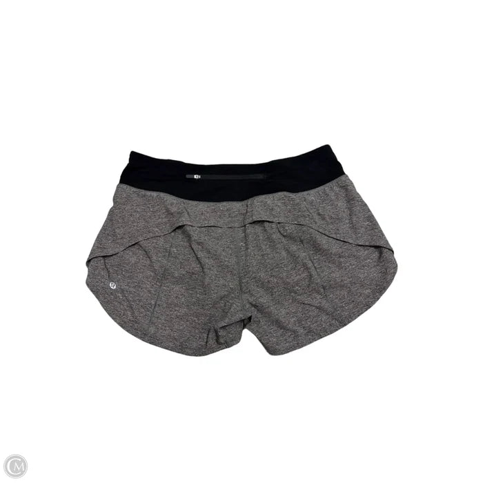 Athletic Shorts By Lululemon In Grey, Size: M