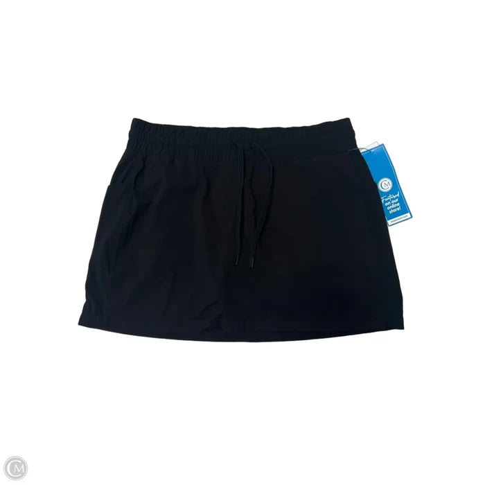 Athletic Skort By Athleta In Black, Size: L