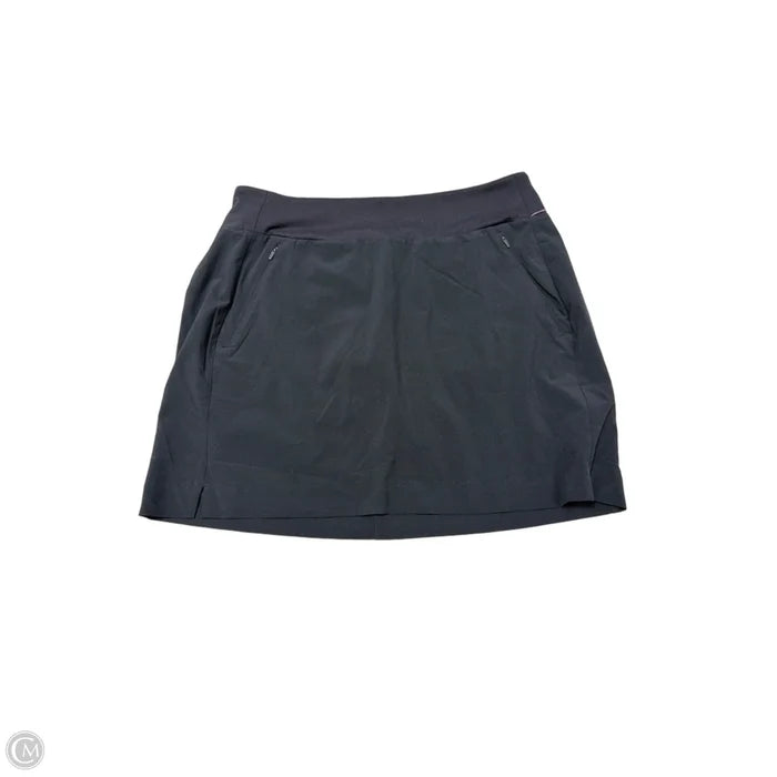 Athletic Skort By Athleta In Black, Size: M