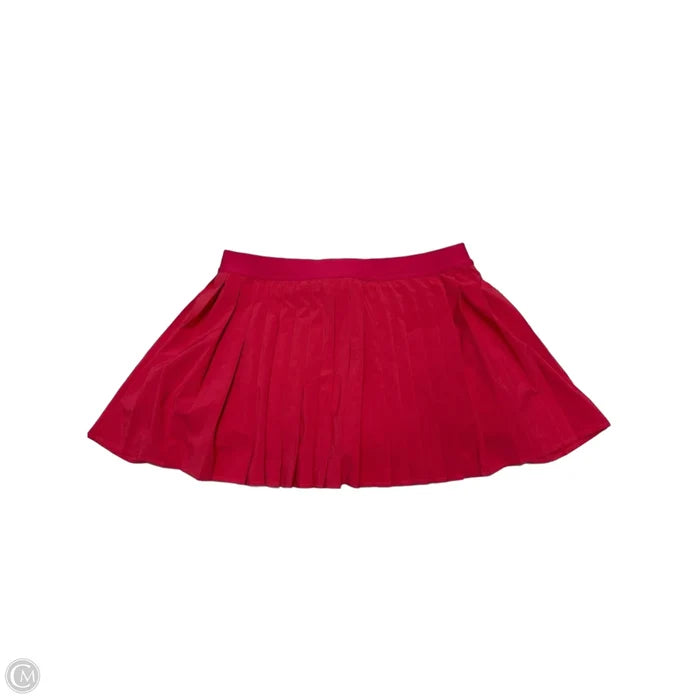 Athletic Skort By Lululemon In Pink, Size: L