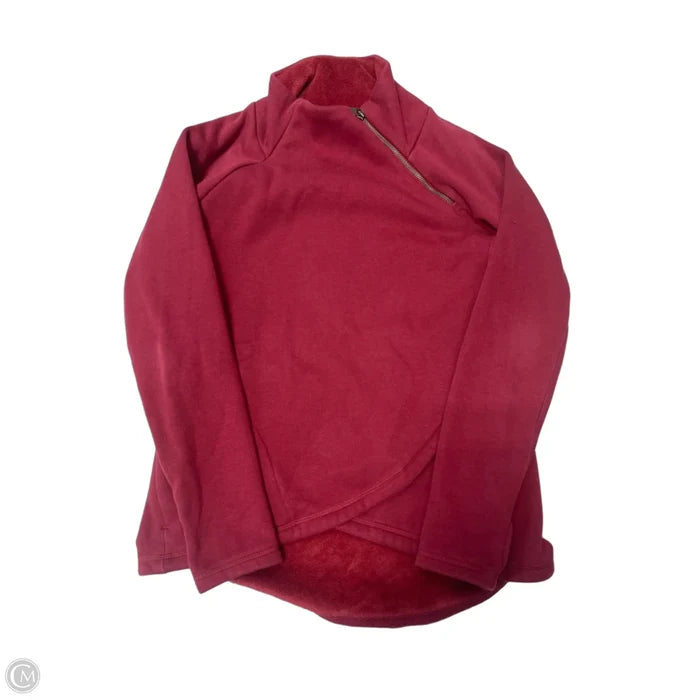 Athletic Sweatshirt Collar By Athleta In Red, Size: Sp