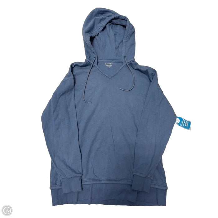 Athletic Sweatshirt Hoodie By Athleta In Blue, Size: S