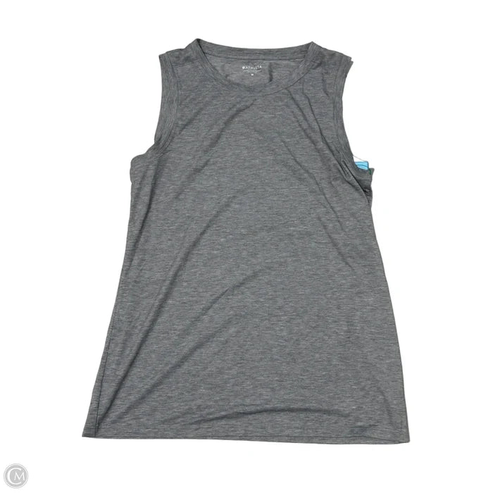 Athletic Tank Top By Athleta In Grey, Size: Medium