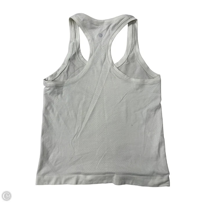 Athletic Tank Top By Lululemon In Cream, Size: S