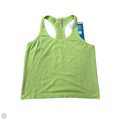 Athletic Tank Top By Lululemon In Green, Size: L