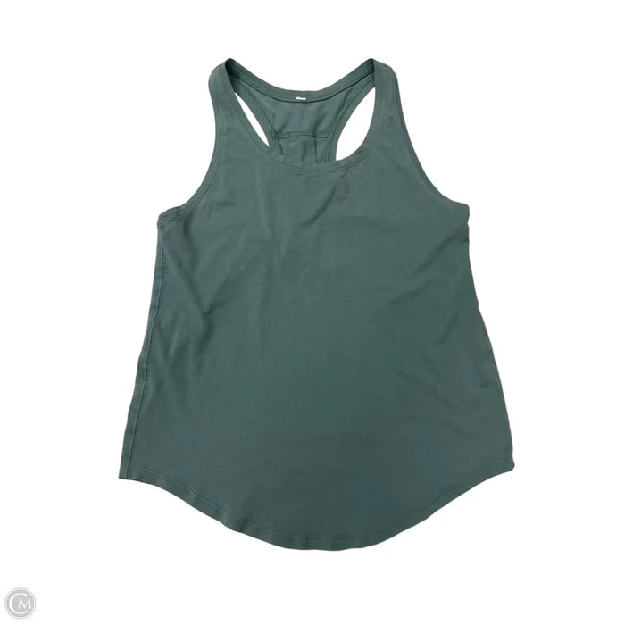 Athletic Tank Top By Lululemon In Green, Size: S