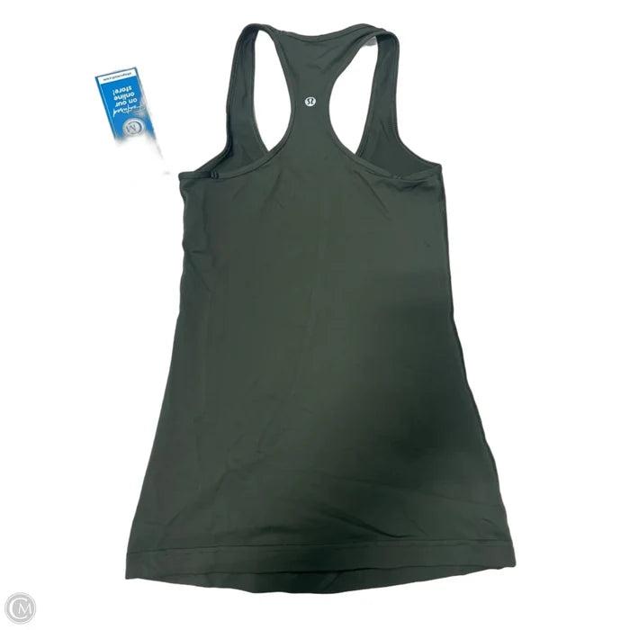 Athletic Tank Top By Lululemon In Green, Size: S