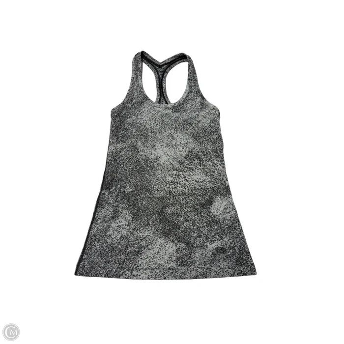 Athletic Tank Top By Lululemon In Grey, Size: M