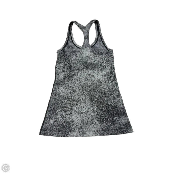Athletic Tank Top By Lululemon In Grey, Size: M