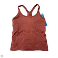 Athletic Tank Top By Lululemon In Orange, Size: M
