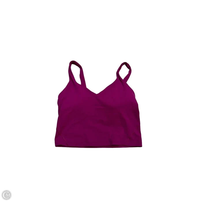 Athletic Tank Top By Lululemon In Pink, Size: 6