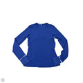 Athletic Top Long Sleeve Crewneck By Lululemon In Blue, Size: 6
