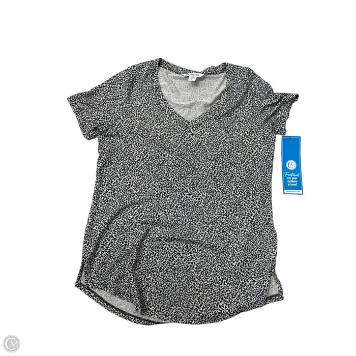 Athletic Top Short Sleeve By Athleta In Animal Print, Size: Sp