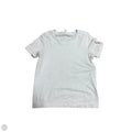 Athletic Top Short Sleeve By Athleta In White, Size: M