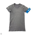Athletic Top Short Sleeve By Lululemon In Purple, Size: S
