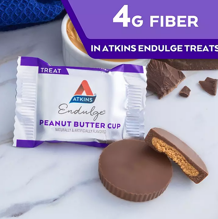 Atkins Endulge Peanut Butter Cups Pack, Keto Friendly (44 ct.)