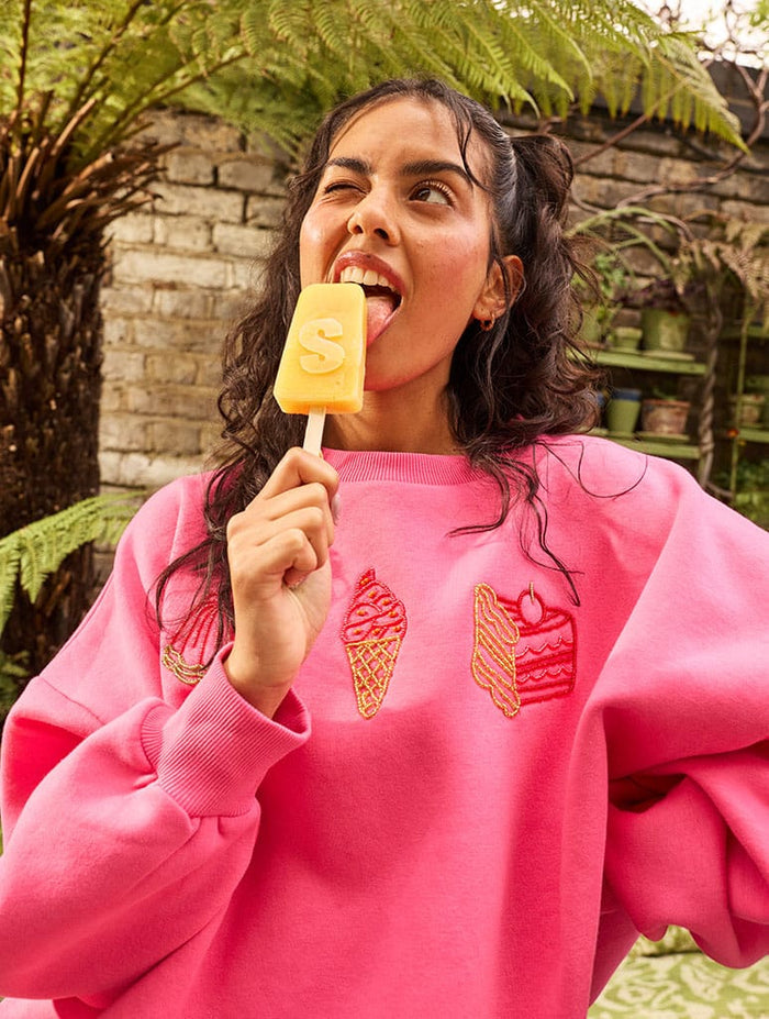 Beaded Cake Sweatshirt Hoodies & Sweatshirts Skinnydip London