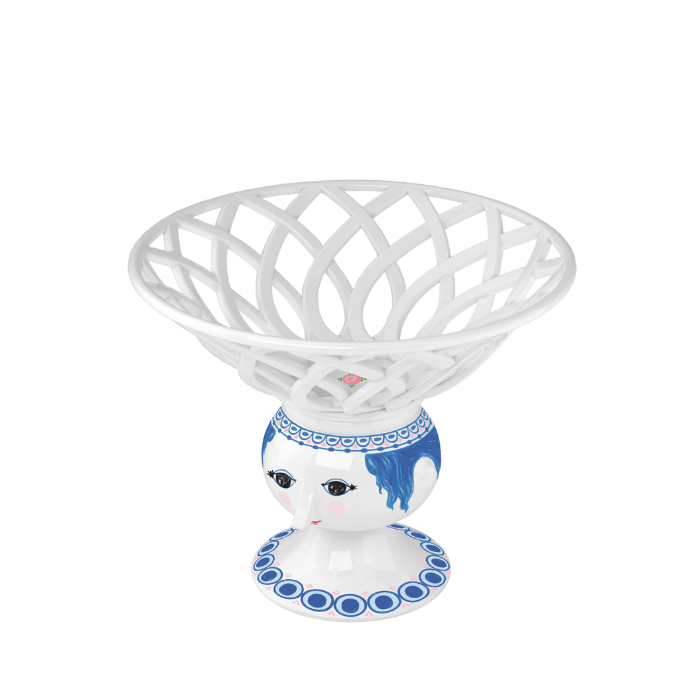Bjørn Wiinblad Dora Fruit Bowl — Blue