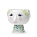 Bjørn Wiinblad Eva Flower Pot on Base — Yellow