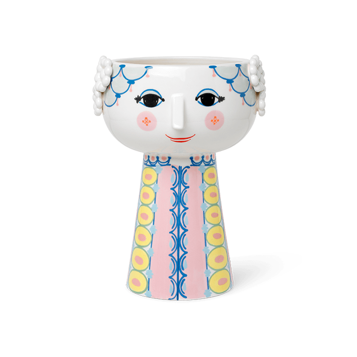Bjørn Wiinblad Eva Vase — Pink/Blue